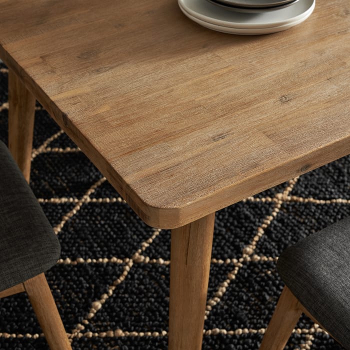 Seb Extendable Dining Table, 74.8"L X 39.4"D X 29.5"H