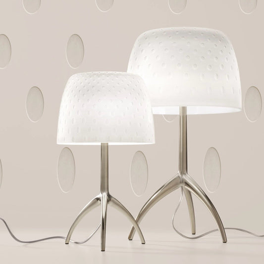 Lumiere 30th Table Lamp, Bulles / Size: Small: 7.9"Dia x 13.75"H