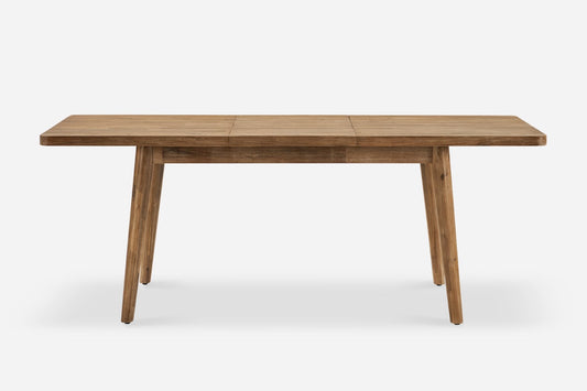 AS-IS Seb Extendable Dining Table, 74.8" L x 39.4" D x 29.5" H