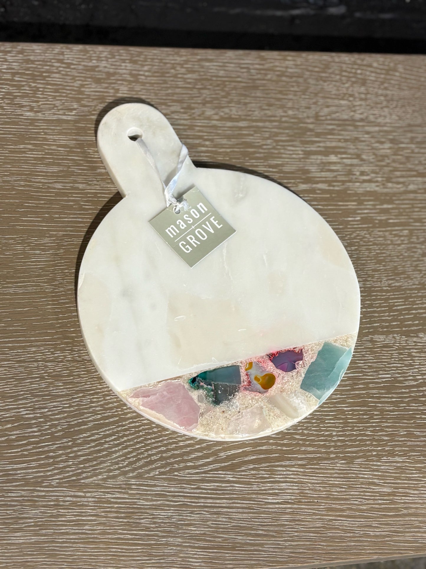 Marble Cheese Board 12" L x .5" D x 9" W