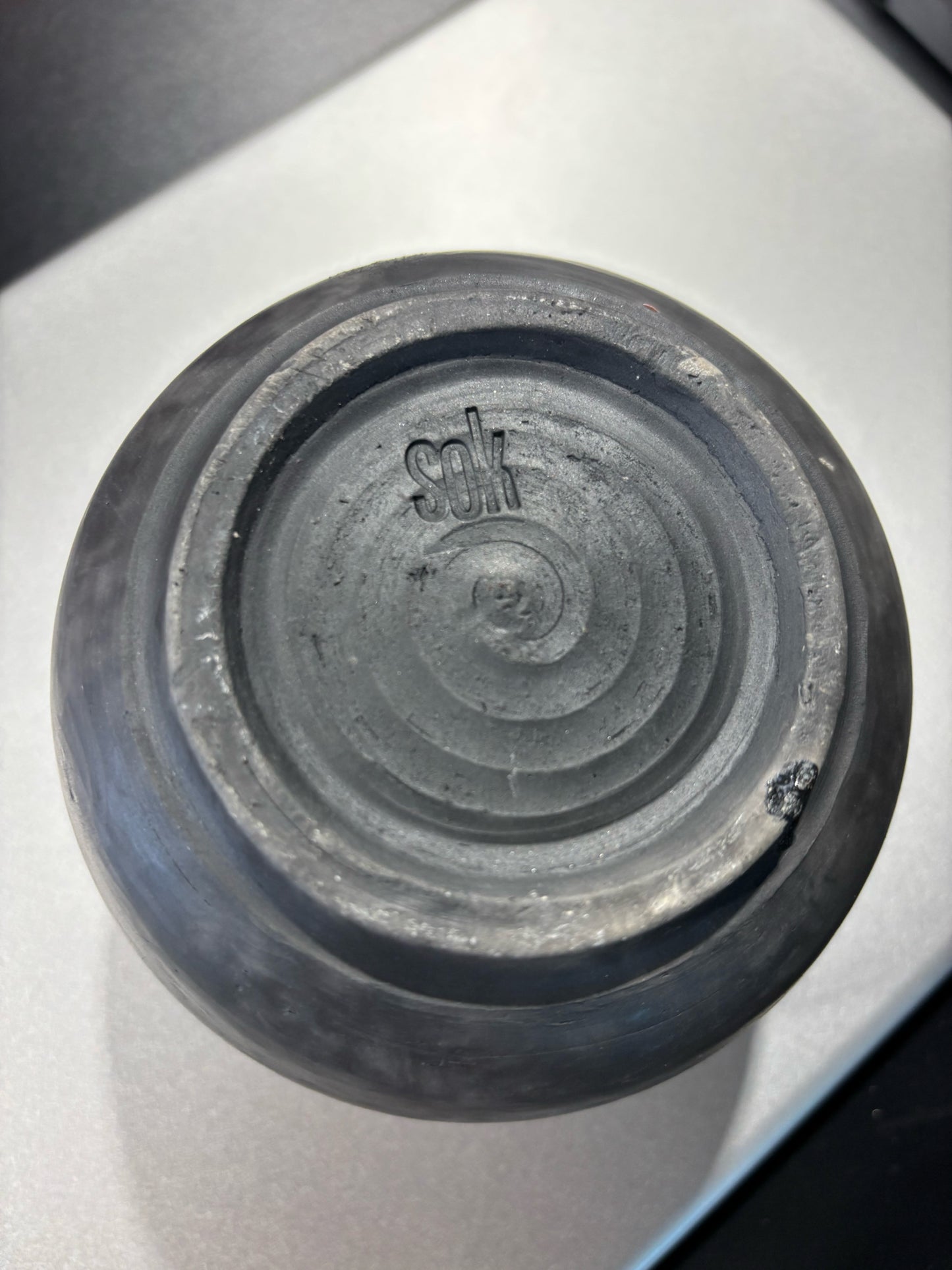 SOK Ceramic Pot - 5"W x 4"H