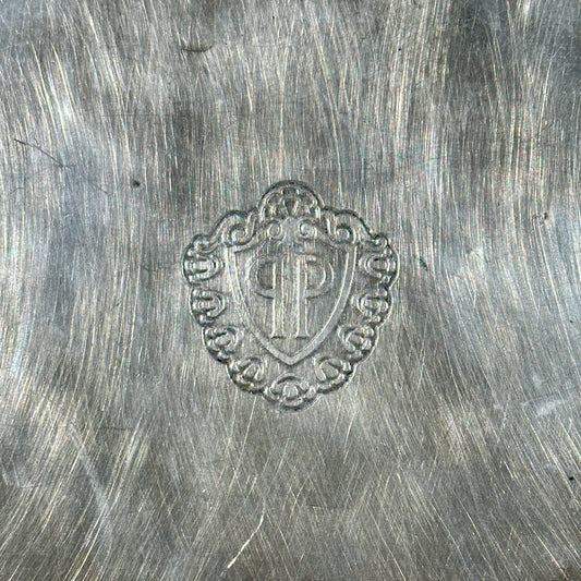 Vintage Silverplate Tray, The Plaza Hotel (NYC), 16.25" L x 11.75" W