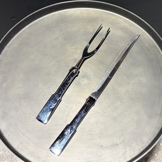 Carvel Hall Carving Set, 15"L x 4.5"W x 1"H