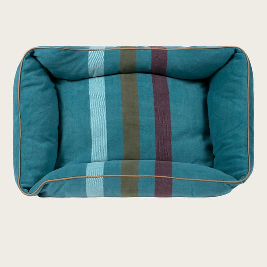 Pendleton Pets Classics Kuddler, Large, Cabin Stripe Shale, 36"W x 27"D x 10"H