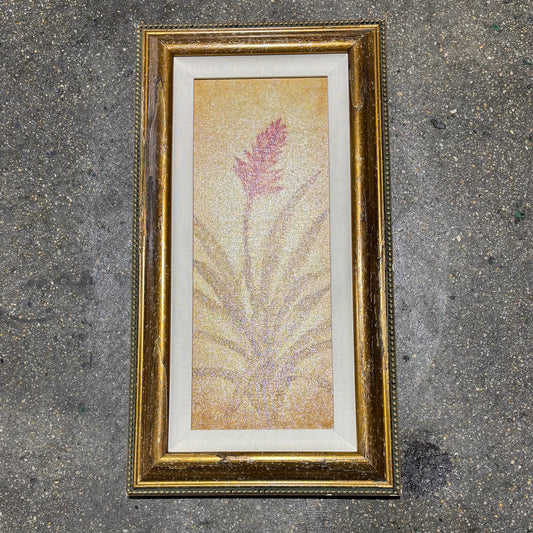 "Tropical Floral I" Giclee by Walter Paulson 16" W x 1.5" D x 30.5" H