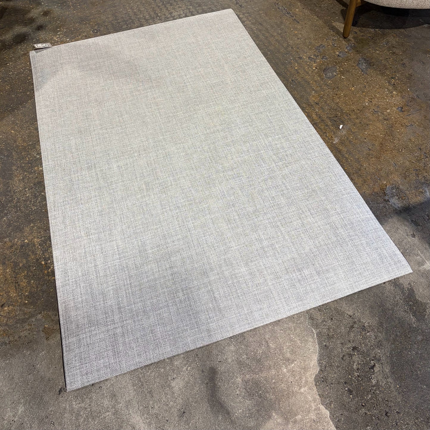 Chilewich Boucle Rug / Moon / Rectangle - 3' 10" X 6'