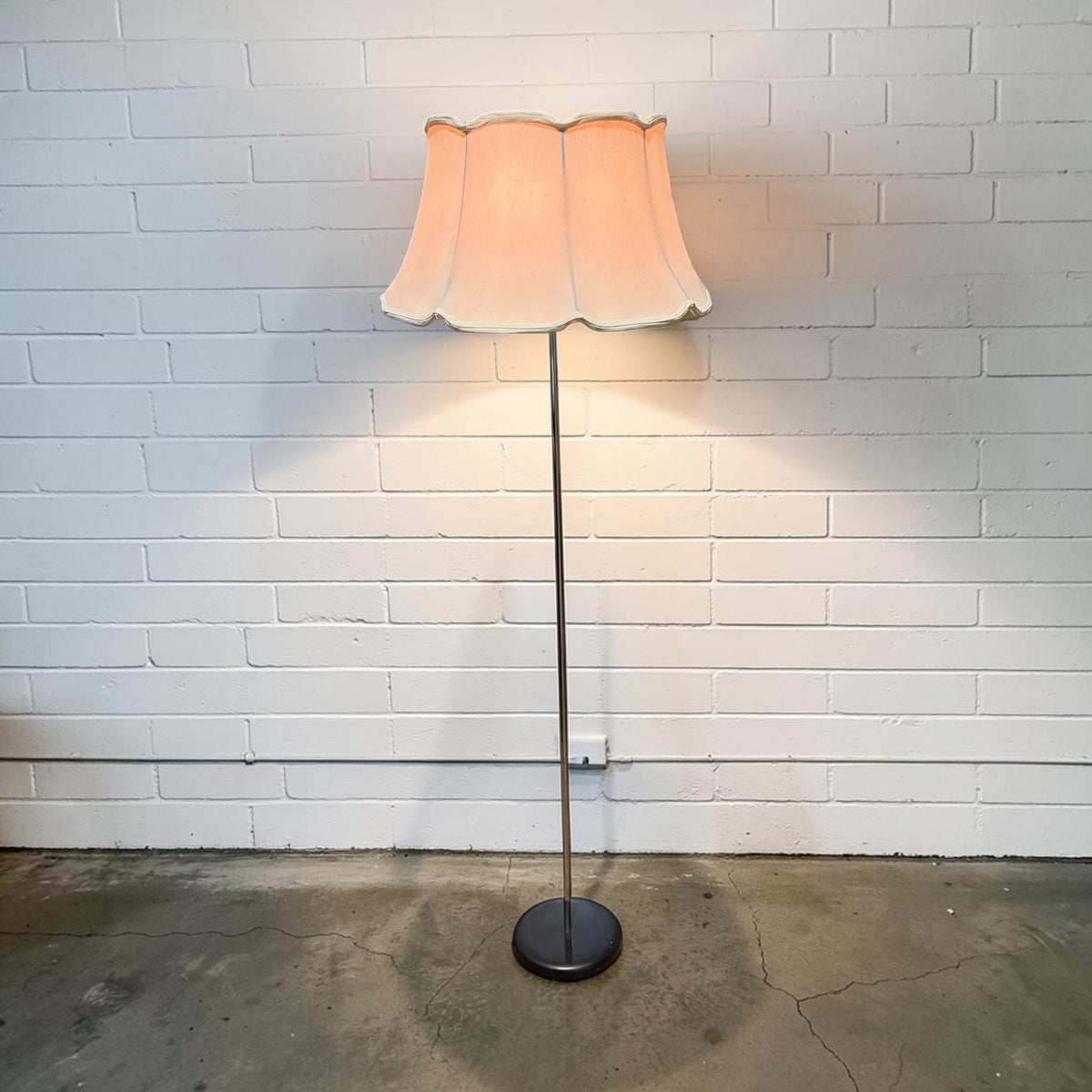 VTG Minimalist Floor Lamp, 19"Dia x 58.5"H