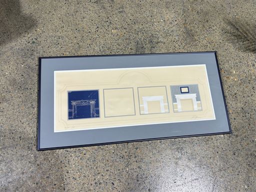 Print "Art in Architecture" 36.5" W x 17.5" H x 1" D