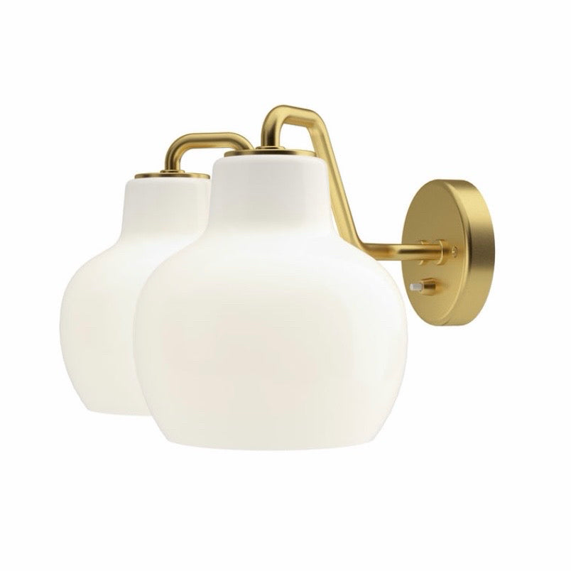 Louis Poulsen VL Ring Crown Wall Sconce, 16.7" W x 12"D x 9.2"H