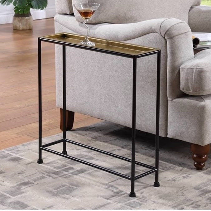 Comfort Pointe Tivoli Tray Table, 6"W x 20.75"D x 22.5"H