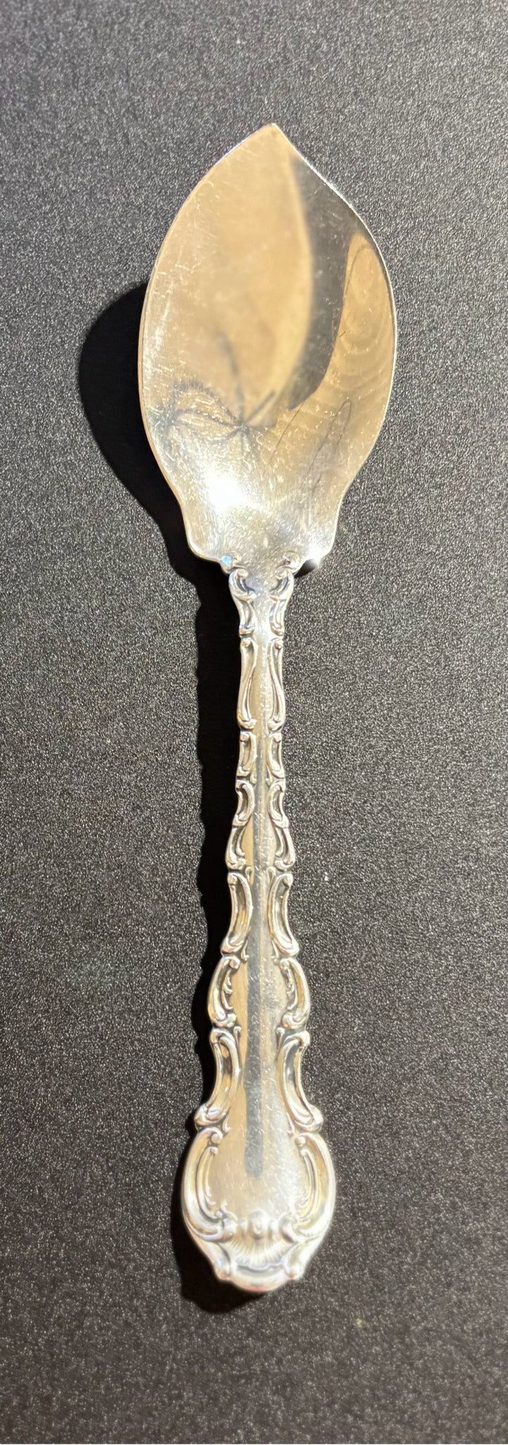 Gorham Sterling Strasbourg Jelly Server 6" L x 1.5" W 1" H