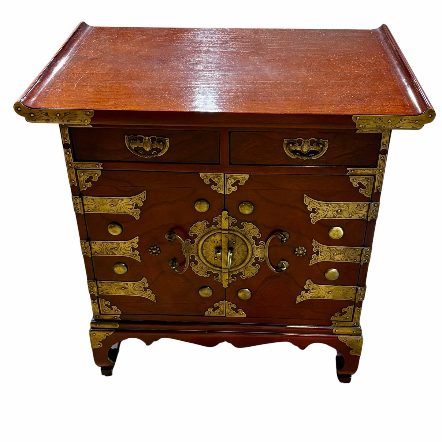 Korean Style Cabinet, 25"W x 16.25"D x 25.25"H