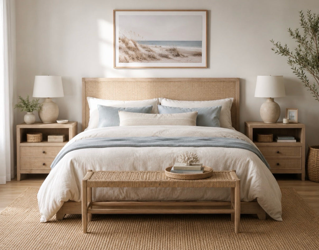 NEW Bristol Park nightstand, natural oak, 30"W x 18"D x 26"H