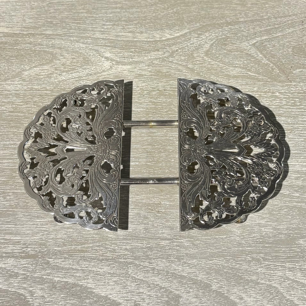 Silver Plate Extendable Trivet