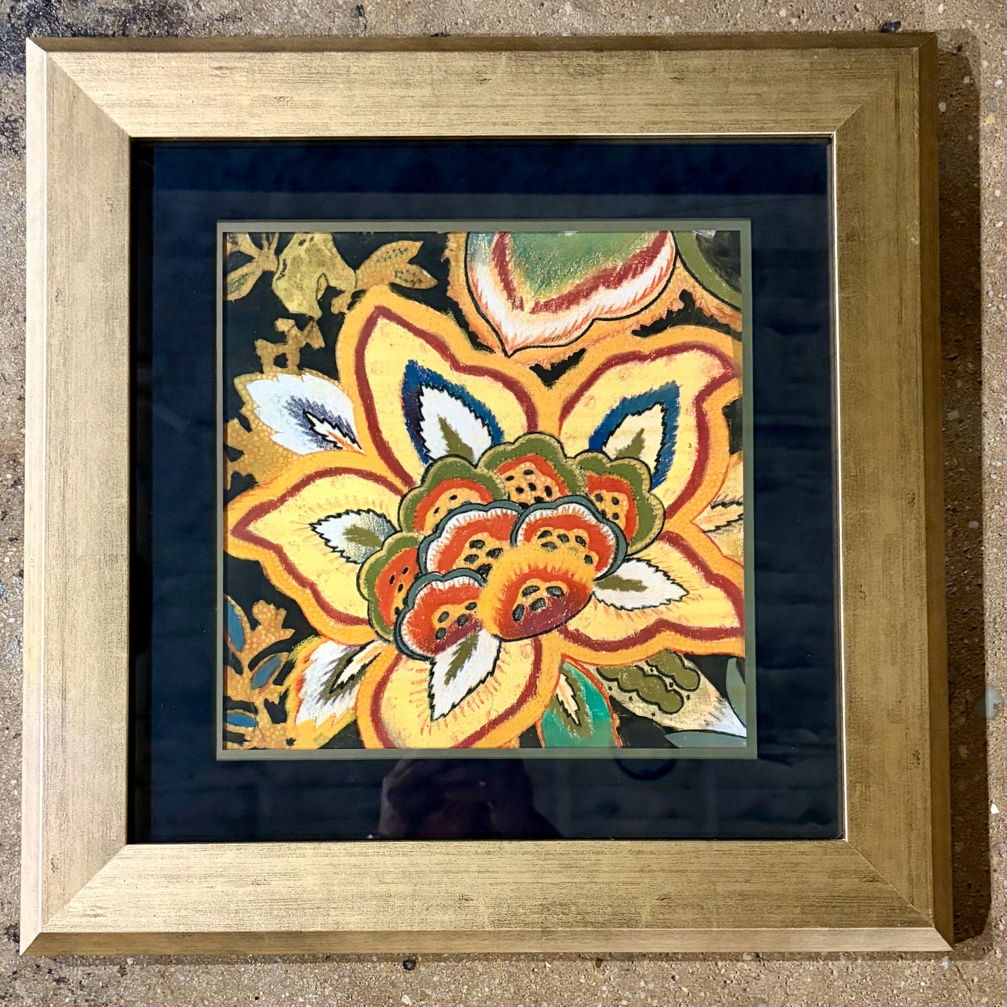 Bloem II by Joseph Augustine, 20.5"W x 20.5"H x 1.5"D