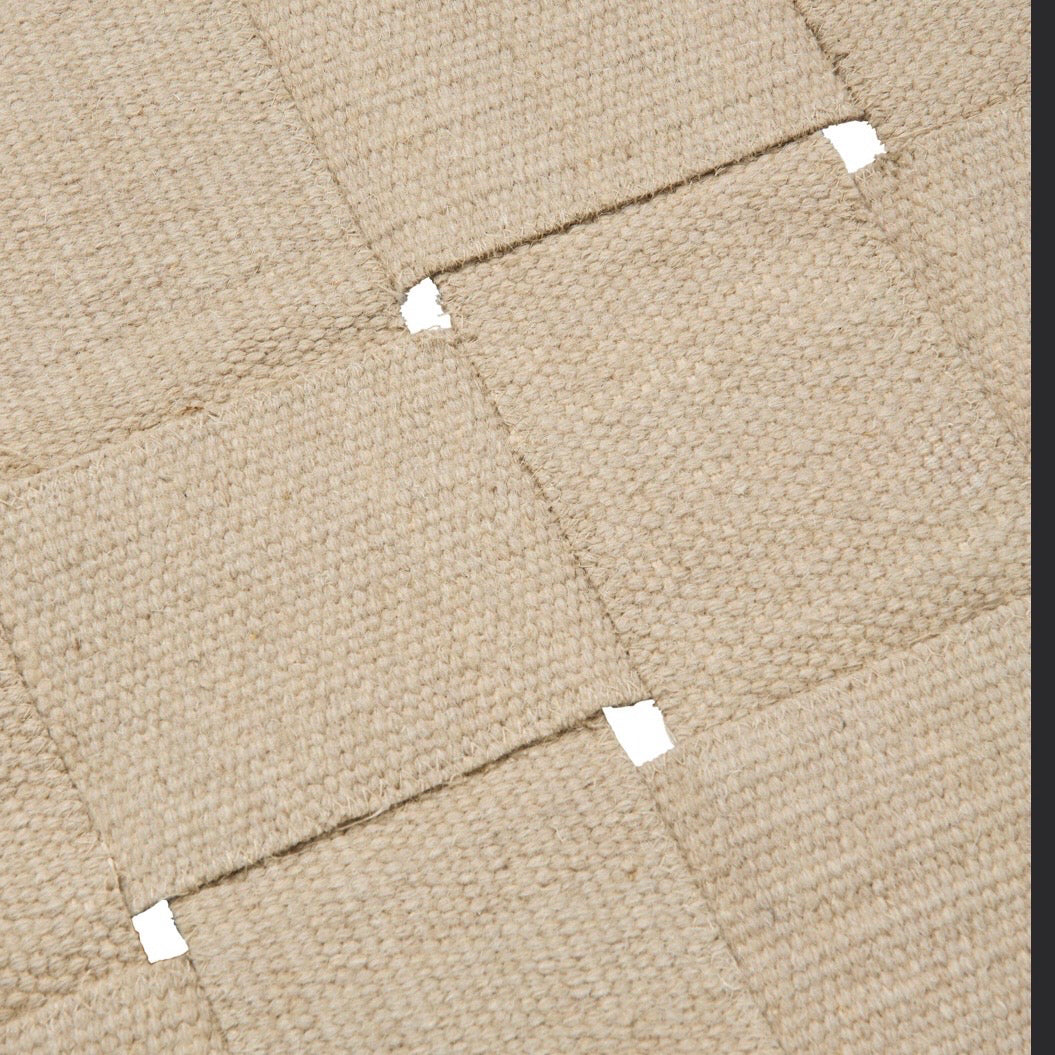 Ferm Living Foundation Runner, Cashmere, Wool/Cotton, 31.5"W x 78.7" L