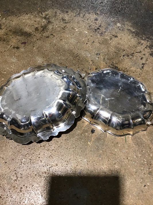 International Silver Co. Silverplate Covered Dish 12" L x 10" W x 4" H