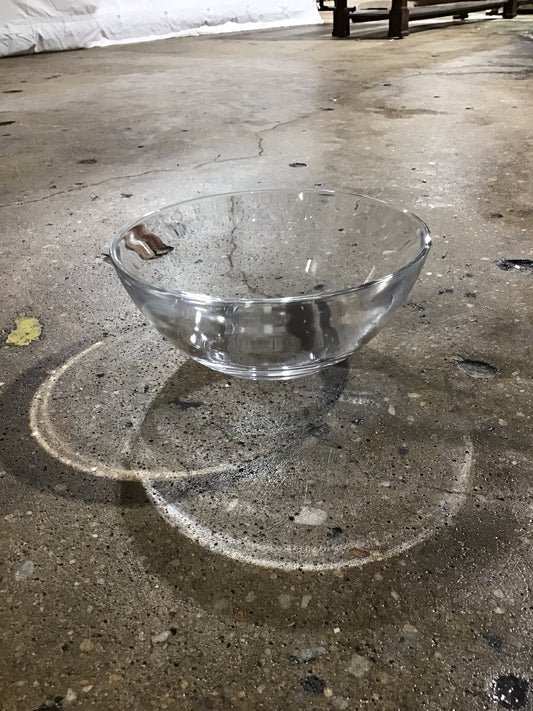 Glass Bowl 4" H x  9"Dia.