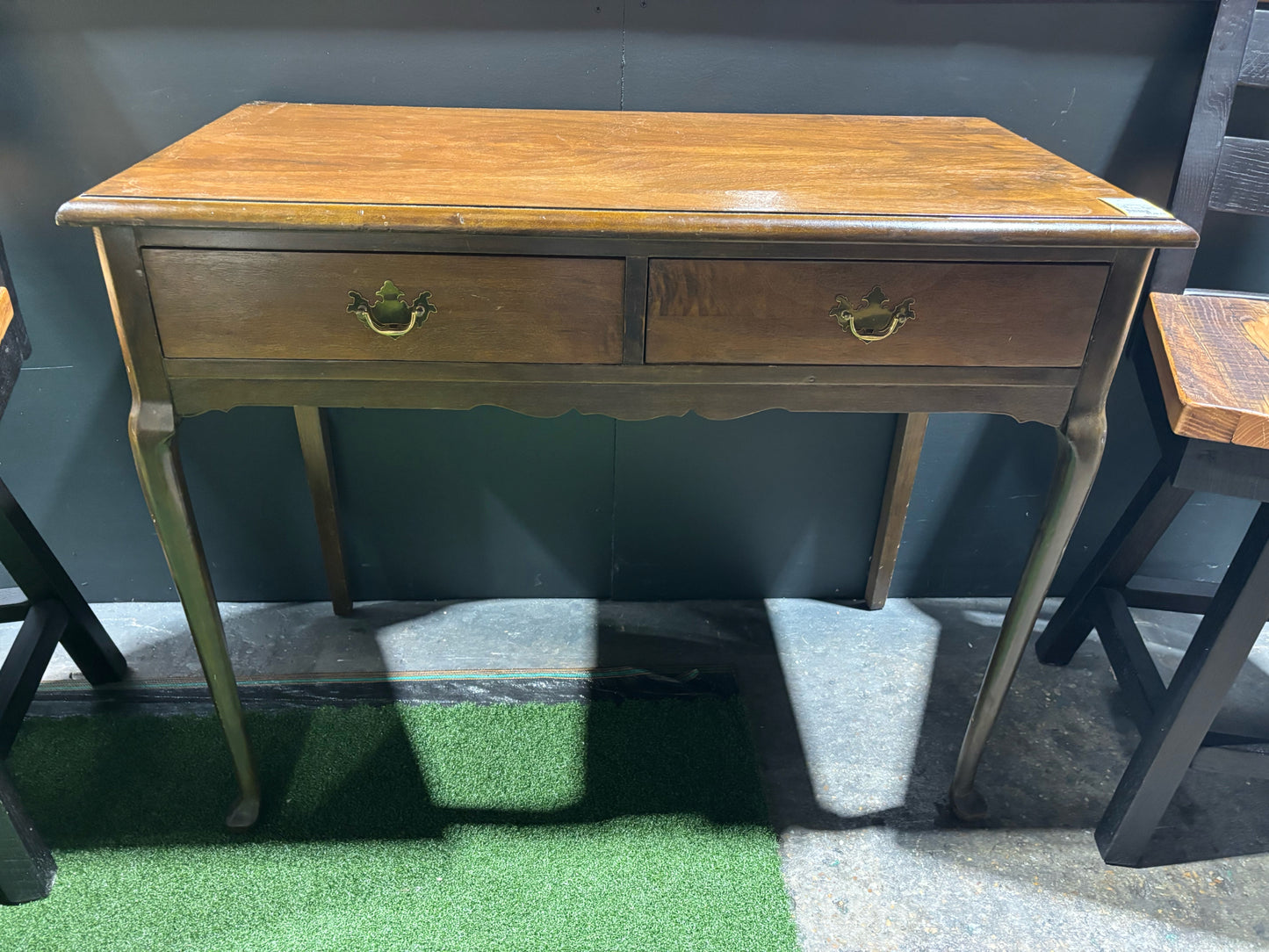Queen Anne Console 38"W x 19"D x 31"H