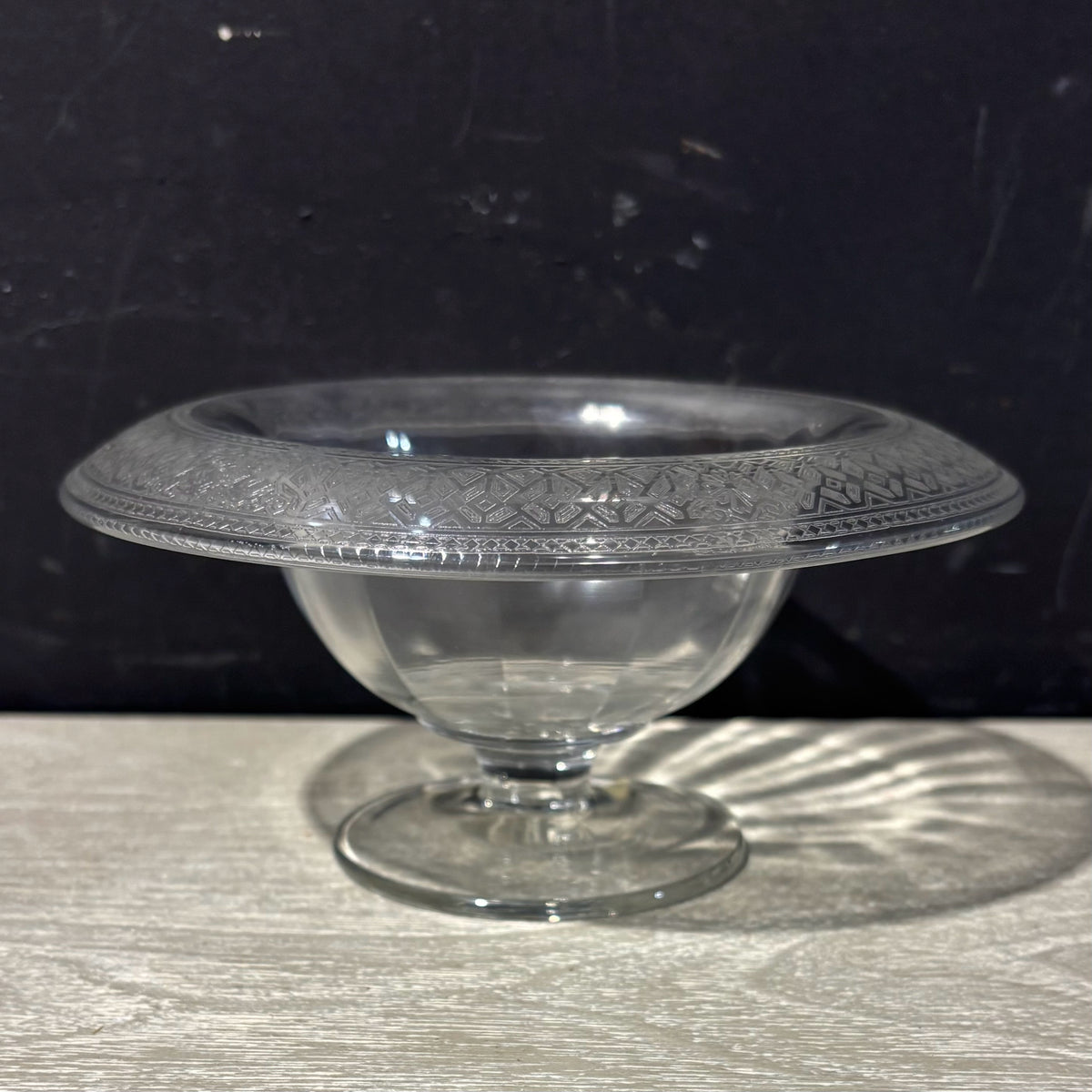 VTG Cambridge Glass Footed Bowl