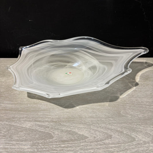 Italian Art Glass. 19"W x 10"D x 5"H