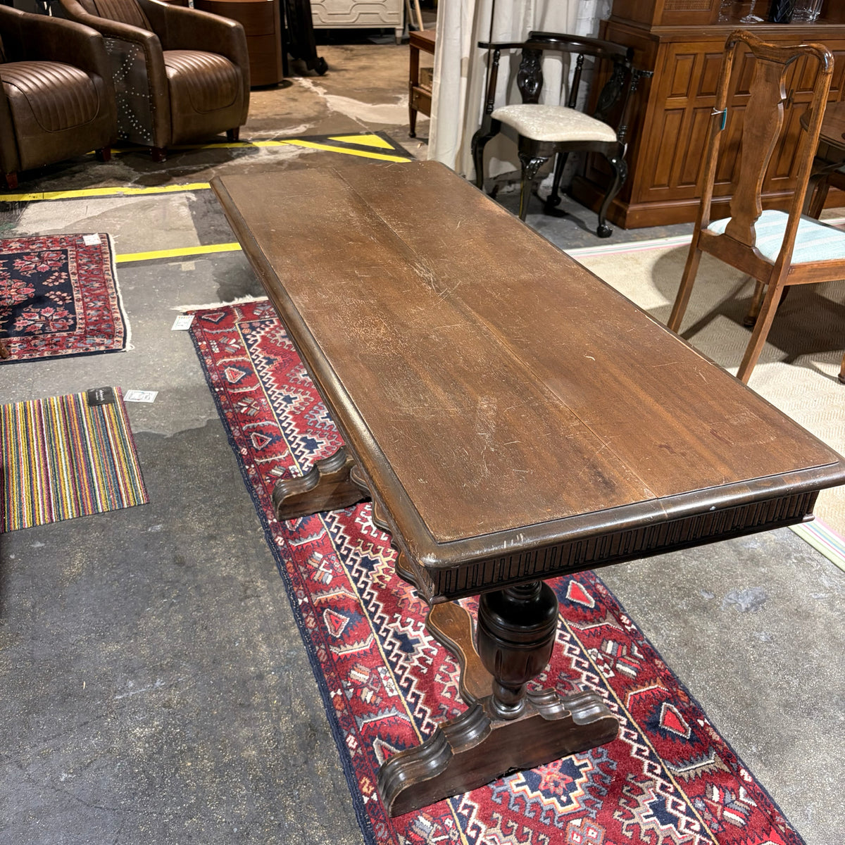 VTG Jacobean Revival Pull Out Dining Table