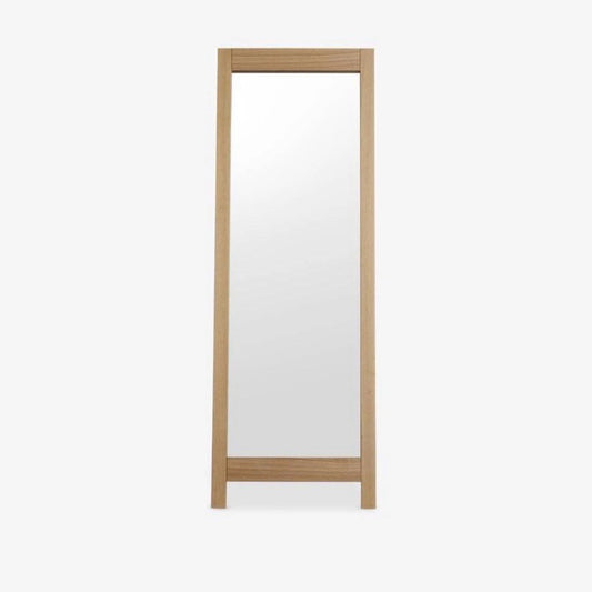 NEW Vestry floor mirror, oak, 19.67"W x 27.6"D x57'H