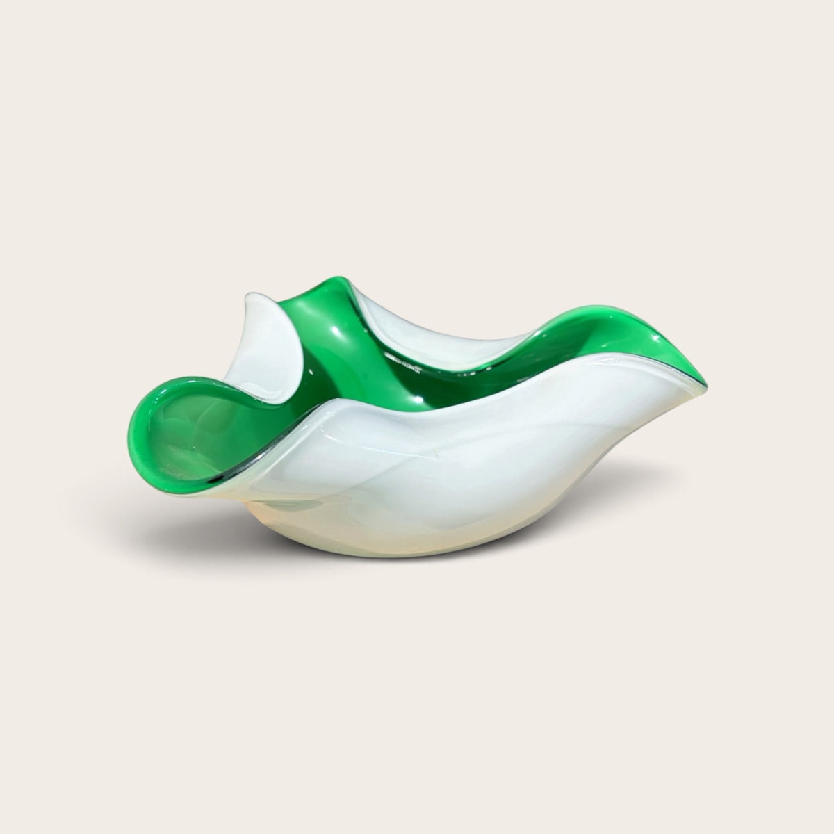 Hand Blown Art Glass Bowl