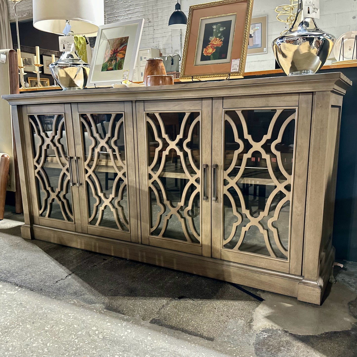 NEW Huntington Accent Console, Foremost Home, Brown, 70" L x 19" W x 34" H