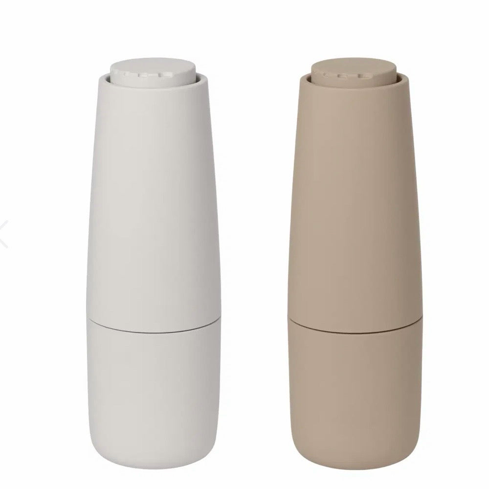 Blomus Salpi Salt & Pepper Mill, Nomad & Moonbeam, 8"H