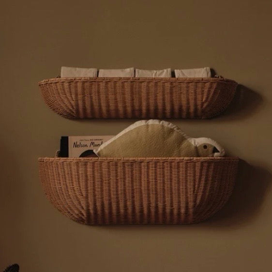Ferm Braided Wall Pocket, 29.5"W x 5.5"D x 5.5"H