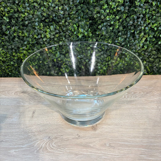 Glass Bowl, 6"H x 10.5"Dia