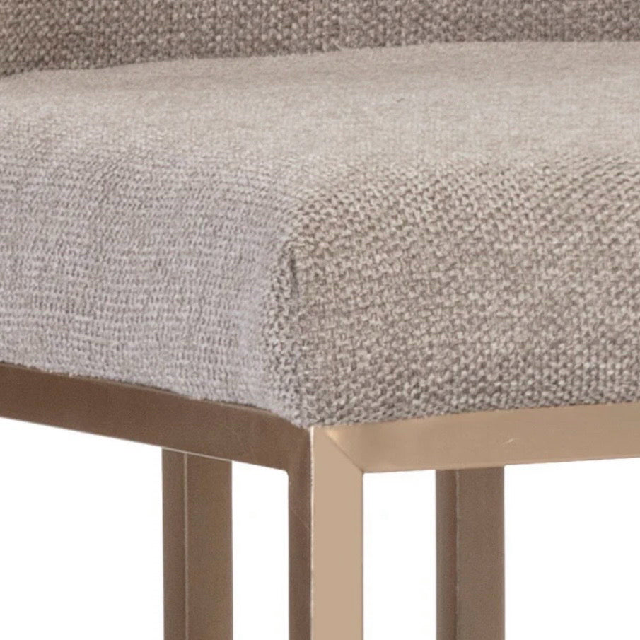 Rayla Counter Stool - Belfast Oyster Shell, 17"W x 18.5"D x 37.5"H