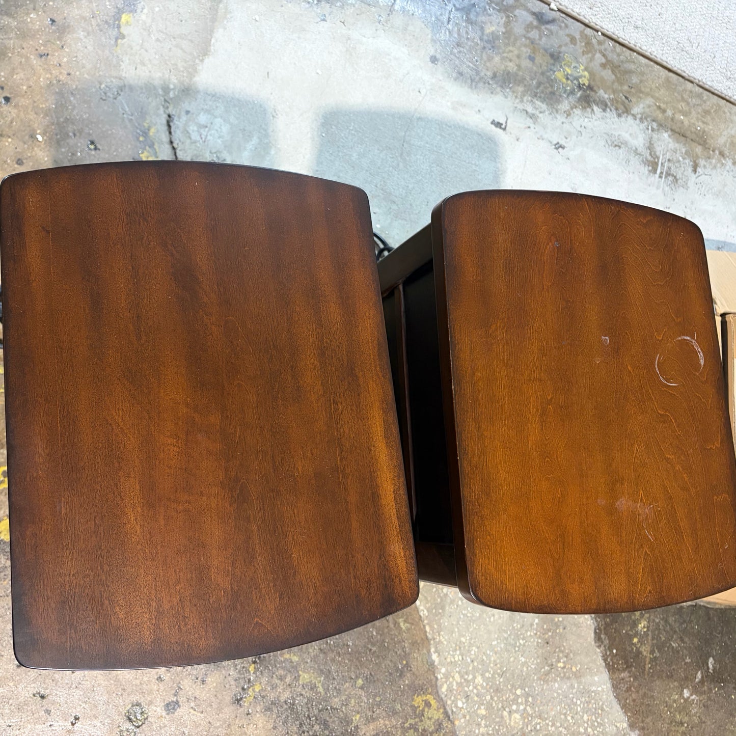 Pair of Universal Broadmoore Chairside Table, 14"W x 18"D x 25"H (AS IS)