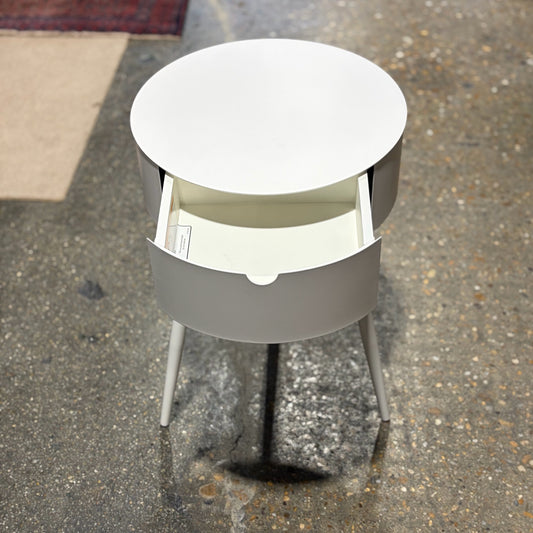 West Elm Mitzi Nightstand, 16"Dia x 23.5"H