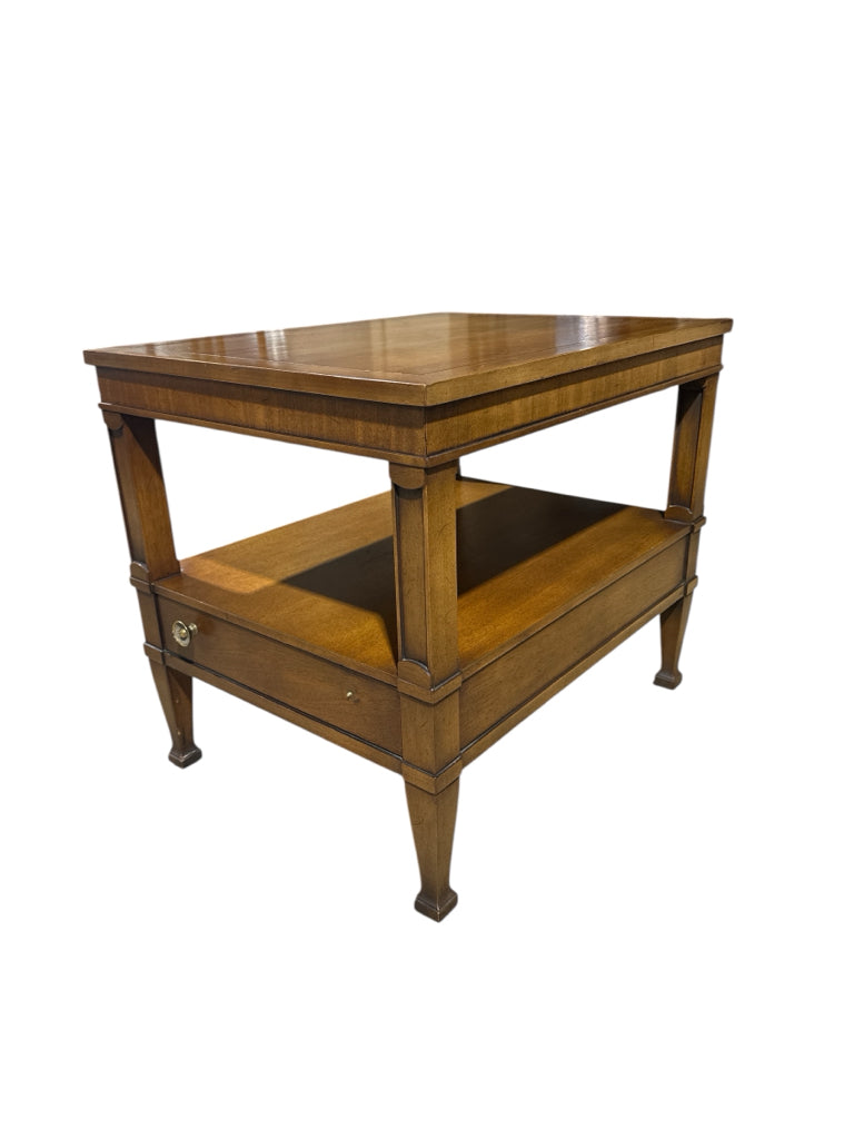 Vintage, Side Table, Drexel, 20"W x 26"D x 22"H (AS IS)