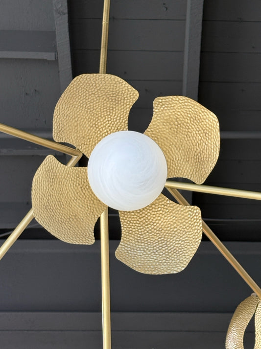 Generosa chandelier(AS IS), 7 lights, dimmable,57" W x 38" D x 39" H