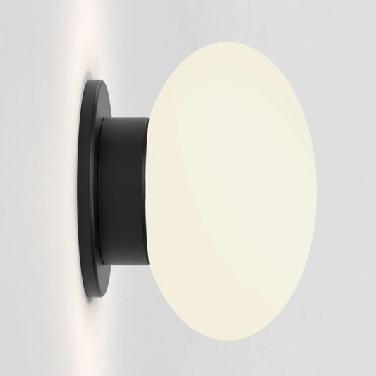 Zeppo Bathroom Vanity Light, Matte Black, 5.9" W x 4.5" D x 5.9"H