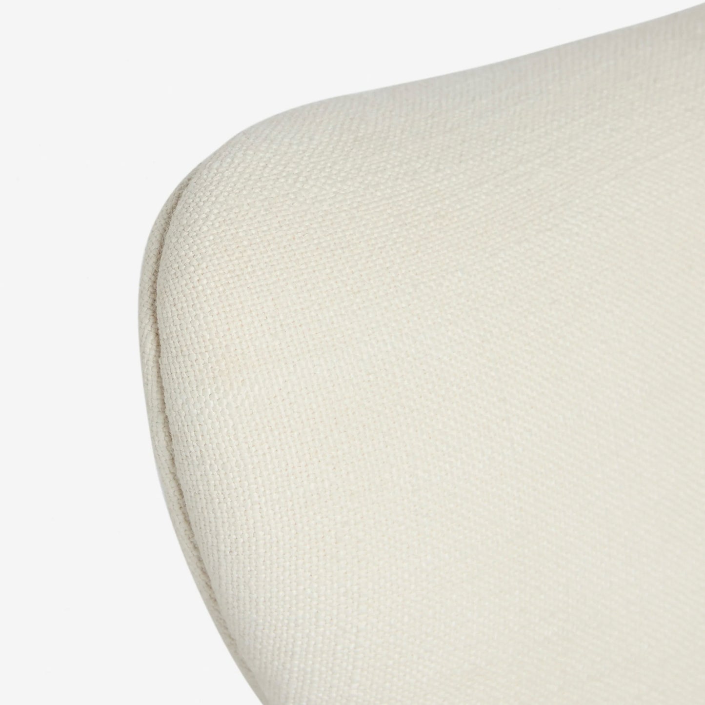 PAIR of Fontaine Dining Chairs by Aimee Song, Ivory Linen, 19" W x 22" D x 33" H