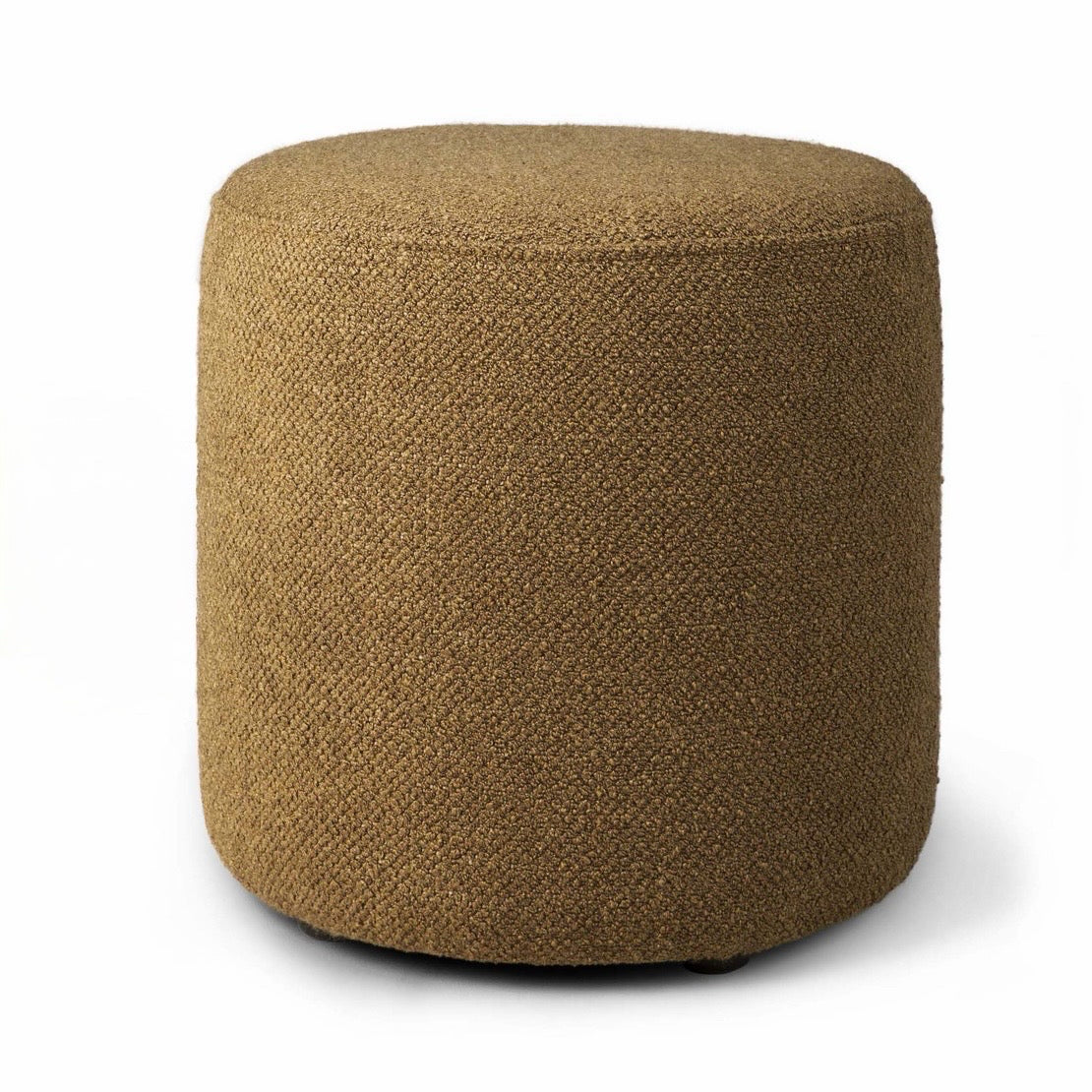 Ethnicraft Barrow Pouf, Ginger