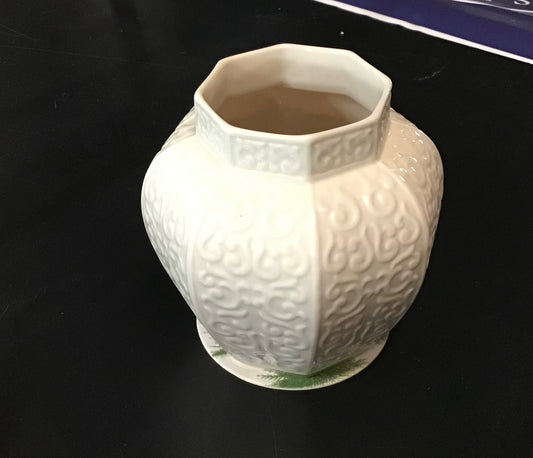Vintage Lenox Porcelain Vase 5.5" W x 6" H