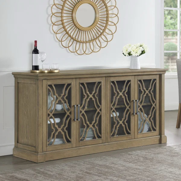 NEW Huntington Accent Console, Foremost Home, Brown, 70" L x 19" W x 34" H