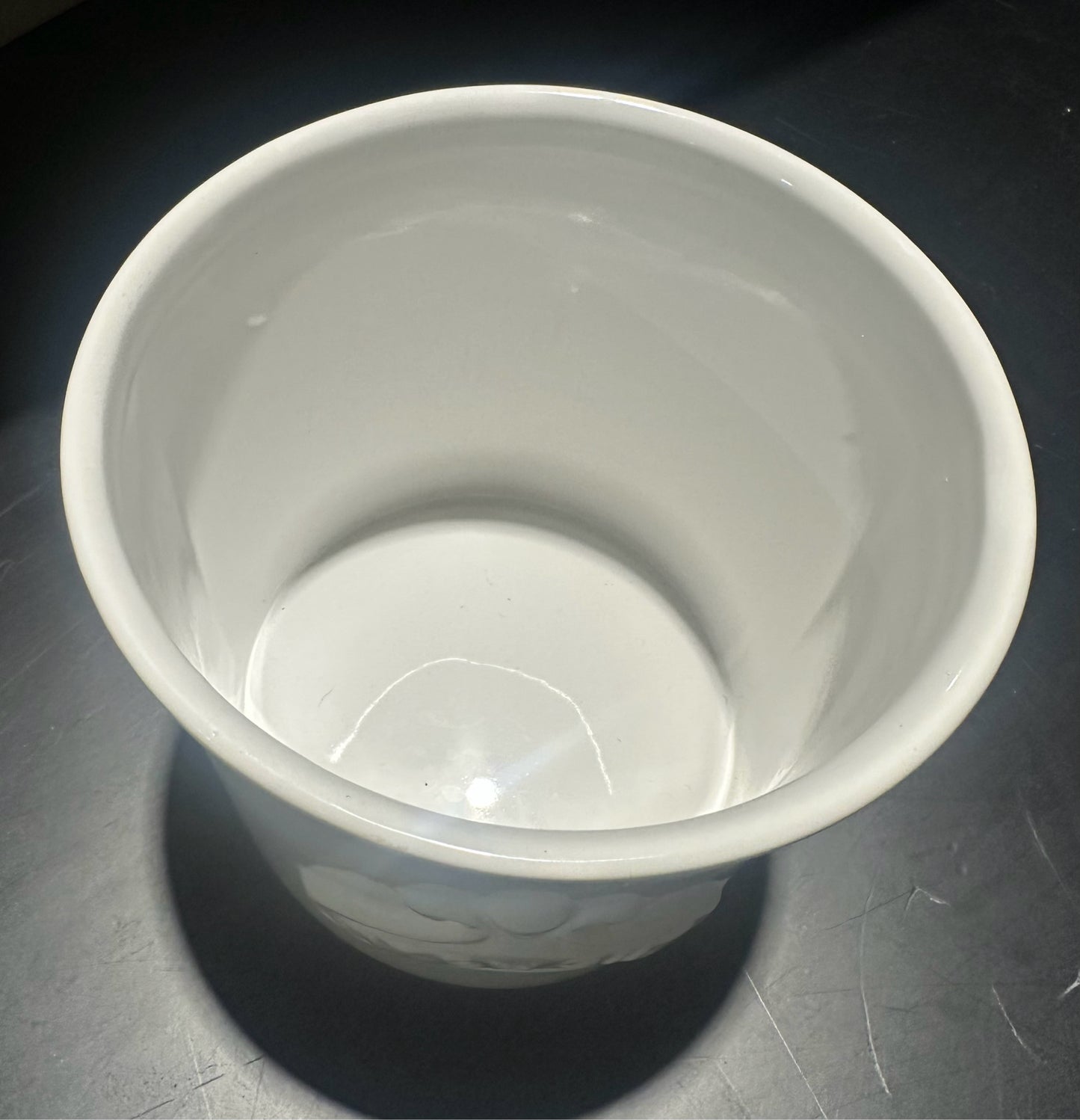 Utensils Ceramic Holder, 6.75" W x 6.75" D x 6.5" H