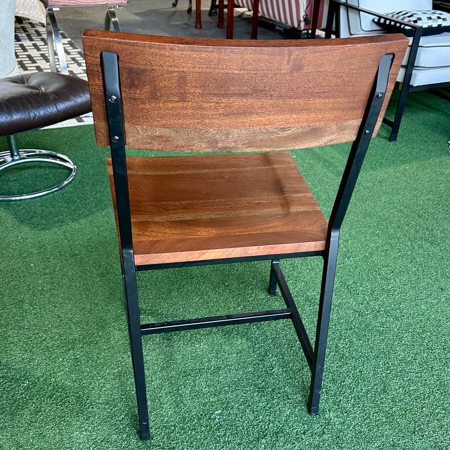 Airloft Acacia Wood Dining Chairs, SET of 6, 18" W x 16" D x 33" H
