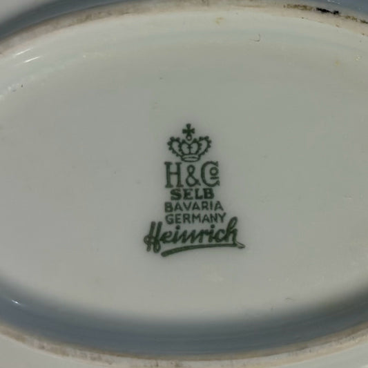 VTG JKW Josef Kuba Fish Platter, 16.5"W x 12"D x 1.5"H