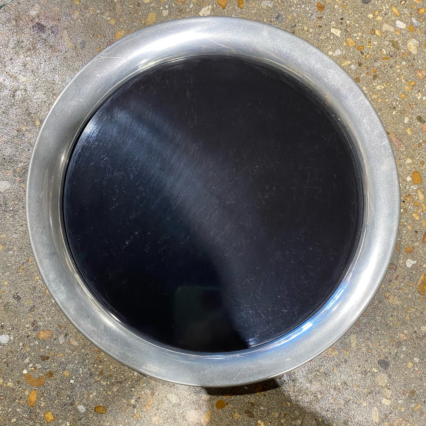 Pewter Serving Tray, 12"W x 12"D x .75"H