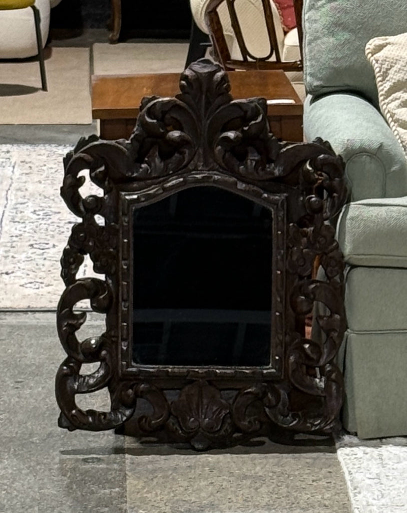 Carved 'wood' mirror, 23"W x 31.5"L x 2"H