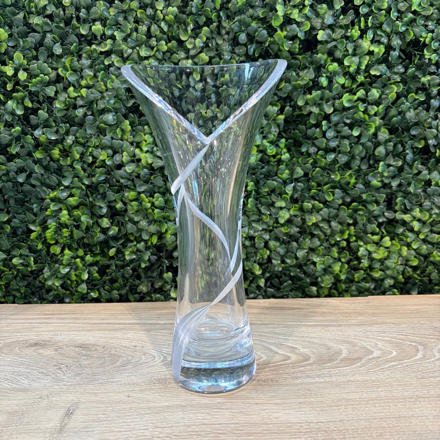 Mikasa 'Curtain Call' Vase, 9"H x 4"W