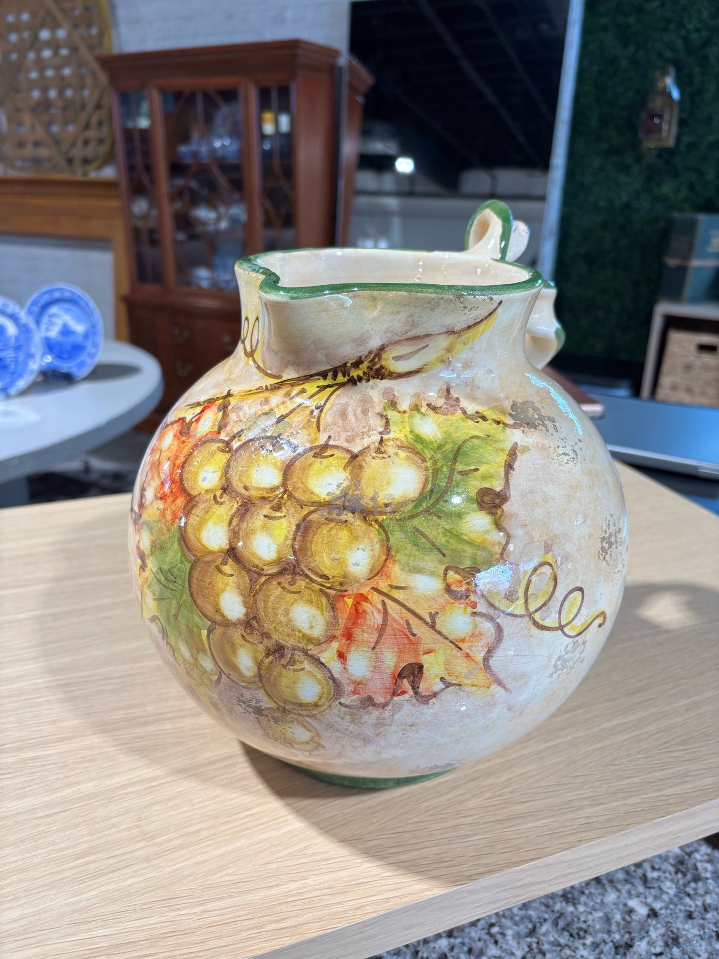 Italian Water Pitcher 10.5H x 12W