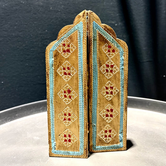 Triptych, Madonna And Child, 7.75"W x .25"D x 7"H